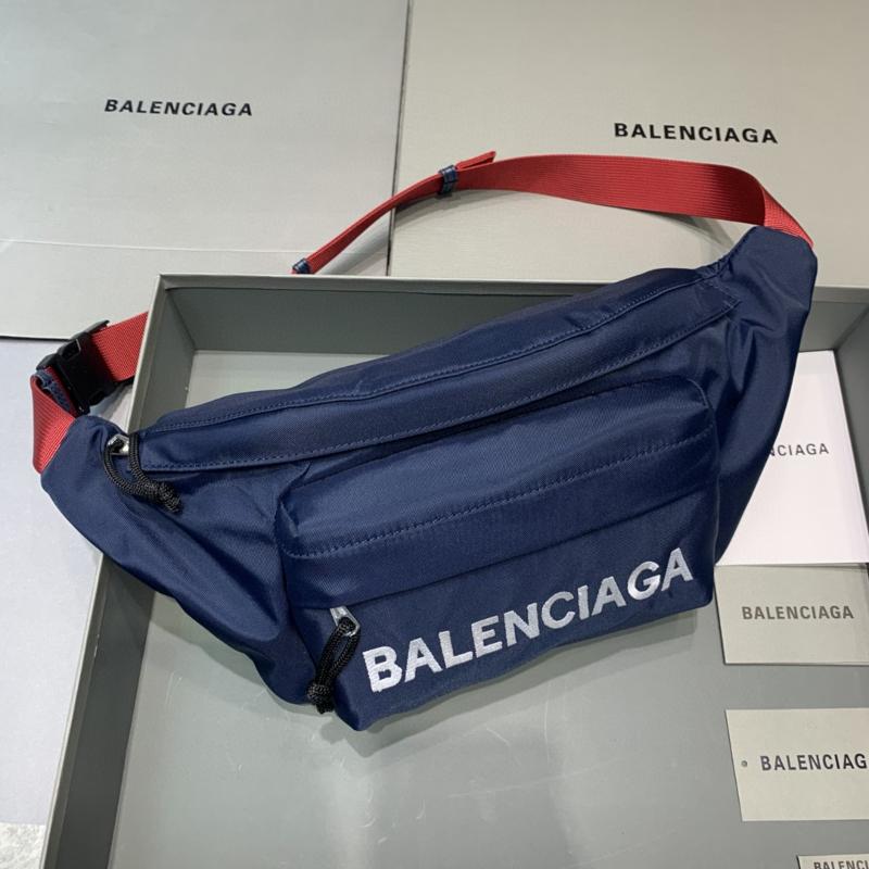 Balenciaga Bags 533009180613 Blue, White, and Red Stripes